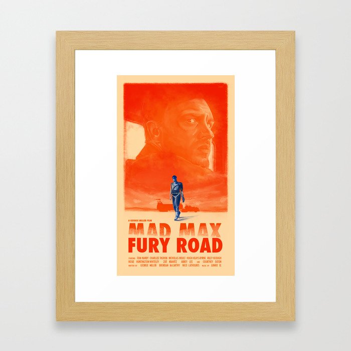 Mad Max: Fury Road Framed Art Print