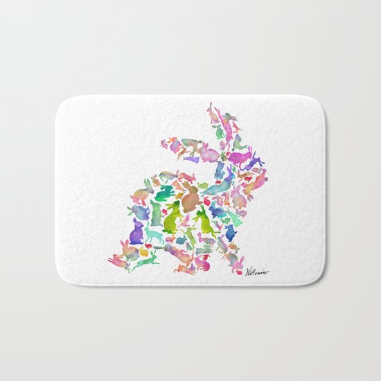 Soul Bunny - Spring Time Bath Mat