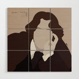 Oscar Wilde Wood Wall Art