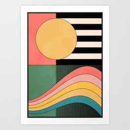 Geometric Abstraction 46 Art Print