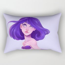 Violet Mermaid Rectangular Pillow