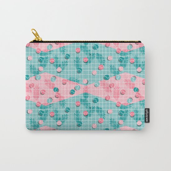 Shot Caller - memphis throwback palm springs country club tennis athlete pro sports 1980s retro city Carry-All Pouch