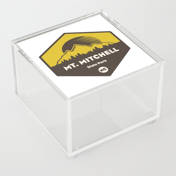 Mount Mitchell State Park Acrylic Box