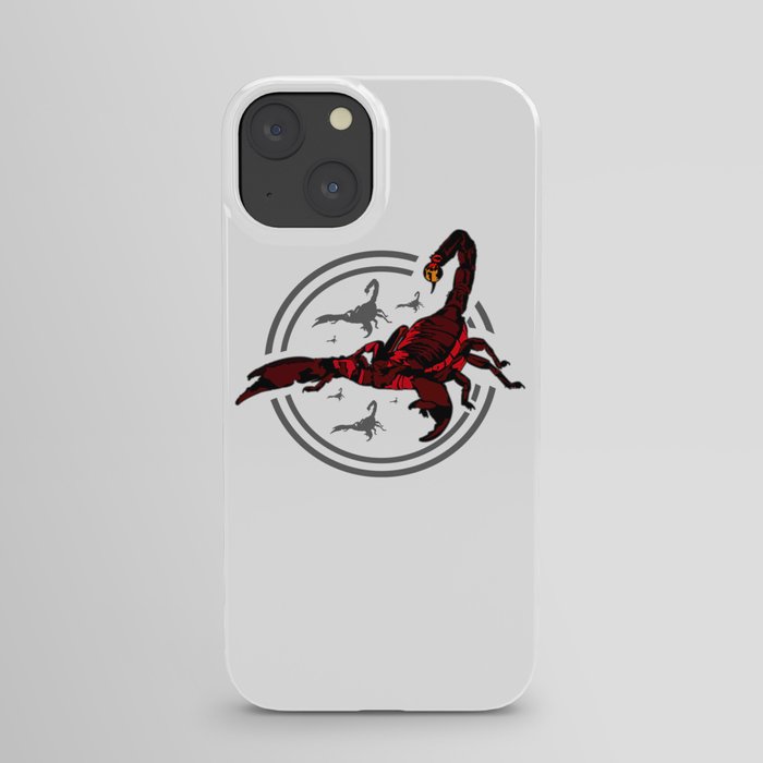 Red Scorpion 2 iPhone Case