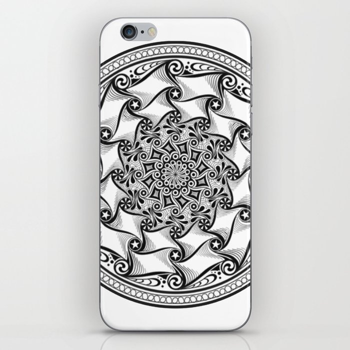 ORNATE CIRCLE iPhone Skin