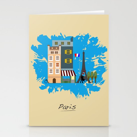 Paris Stationery Cards