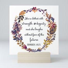 Christian quote Mini Art Print