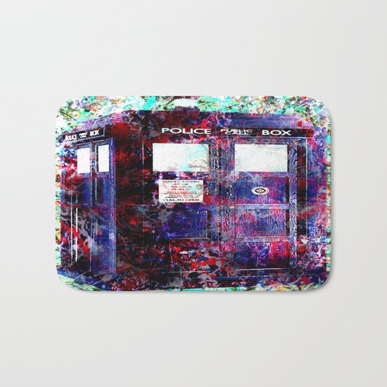 TARDIS Bath Mat