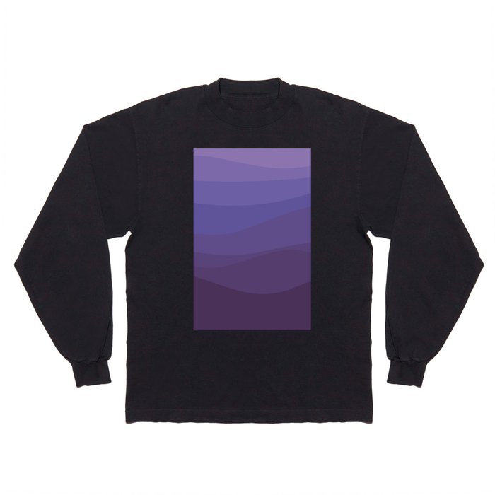 Deep purple see Long Sleeve T Shirt