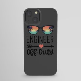 Engineering Gift Sunglass - Engineer Off Duty iPhone Case