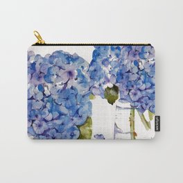 Hydrangea painting Carry-All Pouch