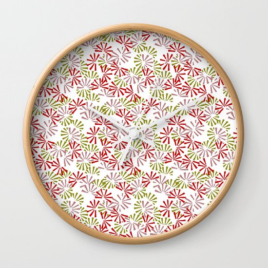 Cinnamon Bonsai Wall Clock