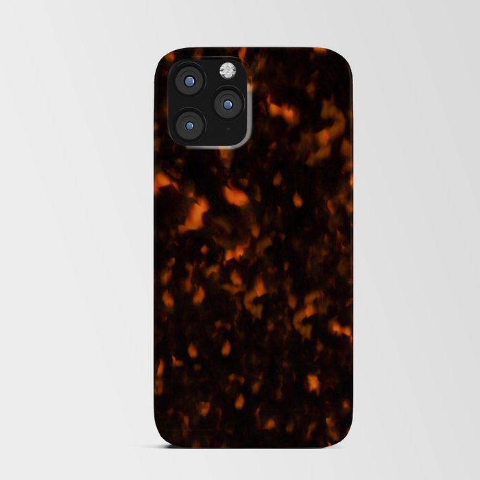 Tortoise Shell Pattern iPhone Card Case