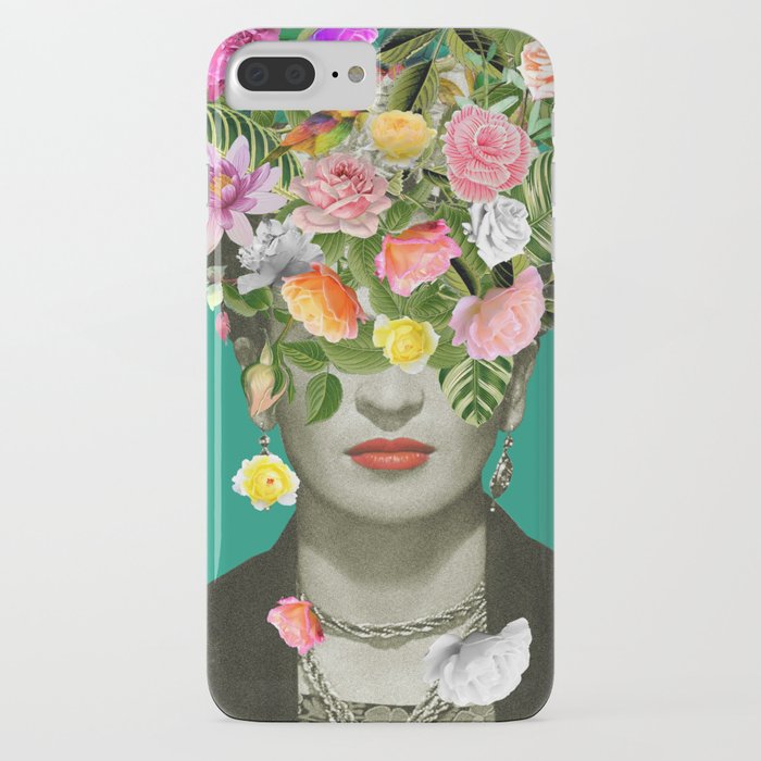 frida floral iphone case