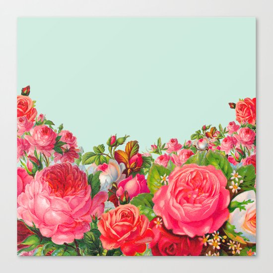BOLDEST FLORAL Canvas Print
