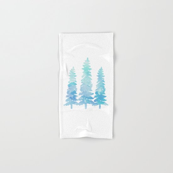 Tahoe Trees Hand & Bath Towel