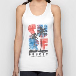 Phuket surf paradise Unisex Tank Top