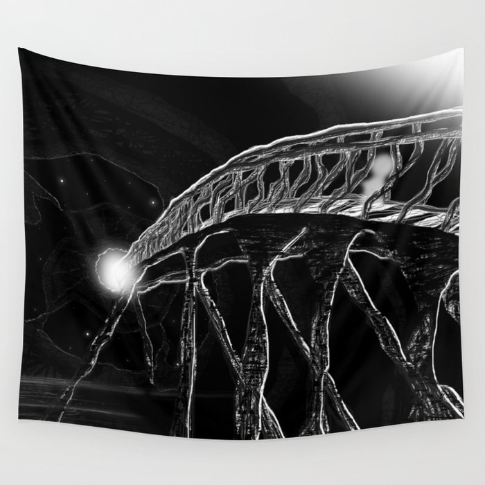 The Old Bridge Of Souls Wall Tapestry