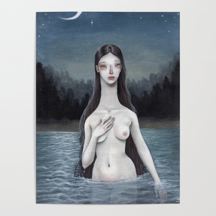 The Lady Of The Lake Poster