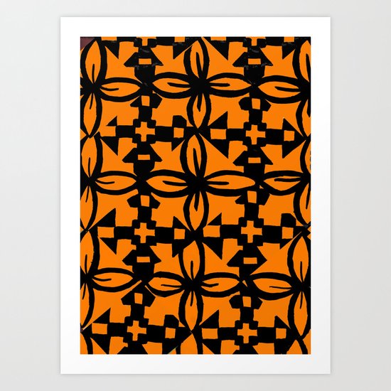 BOHO PRINT Art Print
