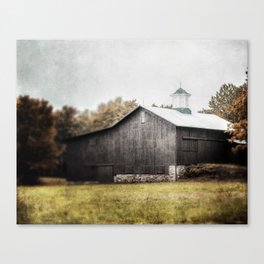 The Grey Barn Canvas Print