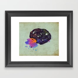 Cosmic Chip Cookie  Framed Art Print