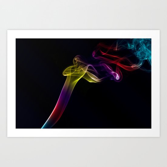 Smokey 10 Art Print
