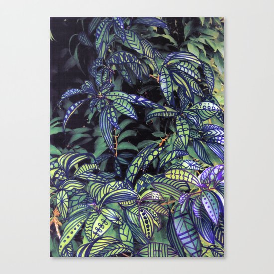 leaves evolved 4 Canvas Print