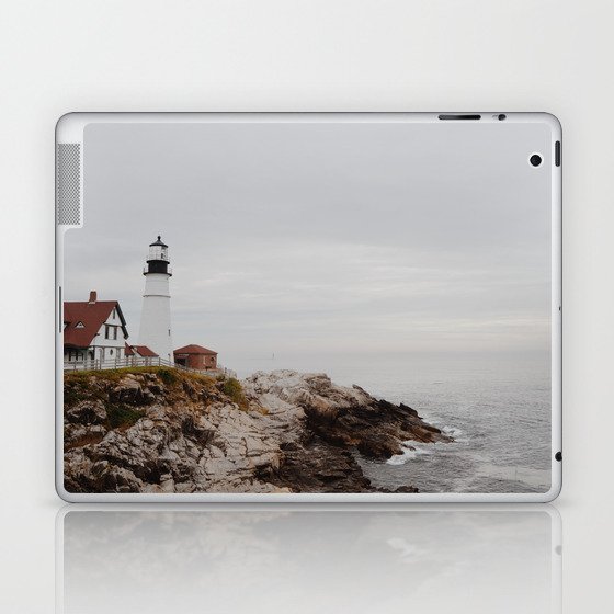 Maine lighthouse Laptop & iPad Skin