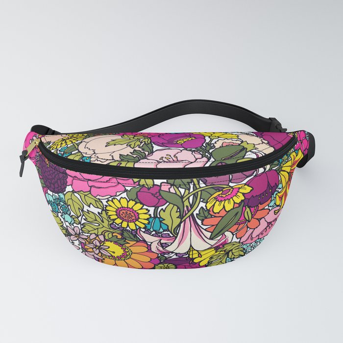 Vintage garden Fanny Pack