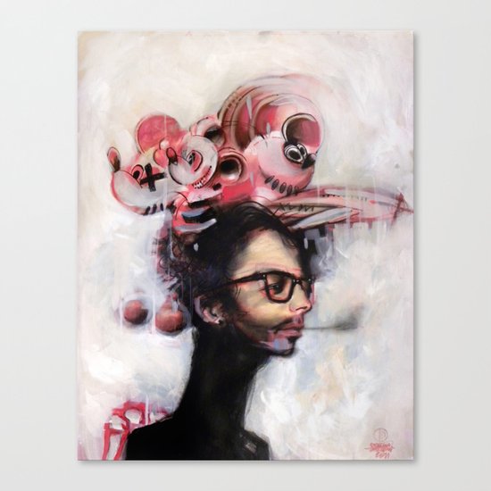 Jet Lag Canvas Print