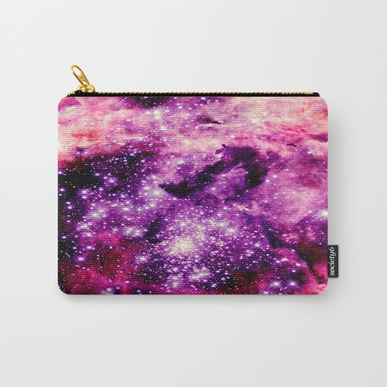 galaxy. Pink Fuchsia Carry-All Pouch