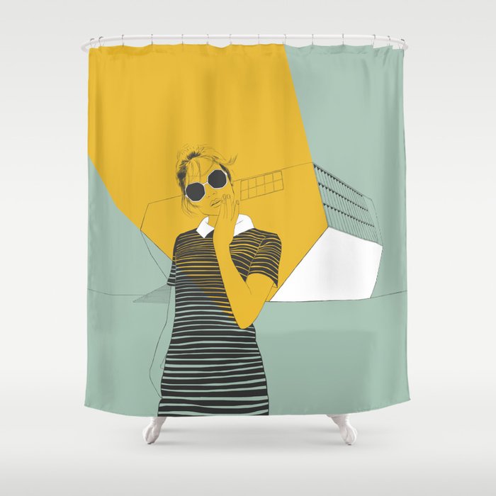 Casa Da Musica Shower Curtain By Theredwolf Society6