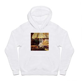 “Pirate Ships in Harbor”by Frank Earle Schoonover Hoody