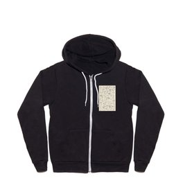 Mushroom Chart Zip Hoodie