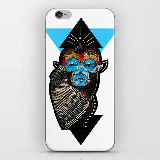Color me Monkey iPhone & iPod Skin