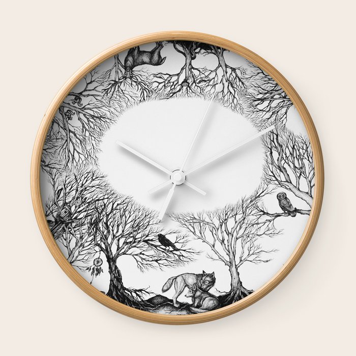 The Last Person In World Wall Clock By Indriana