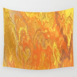 Golden Rays Wall Tapestry