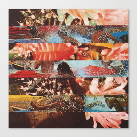 The Flower Lane Canvas Print