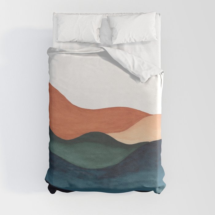 Colors of the Earth Duvet Cover