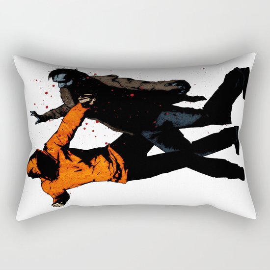 Zombie Fist Fight! Rectangular Pillow