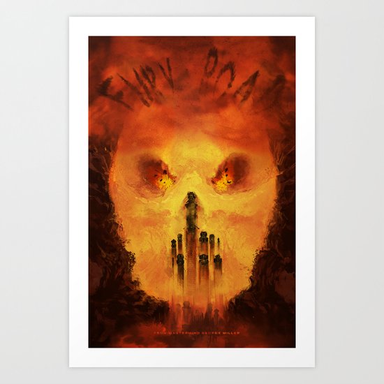 Immortan's Land Art Print