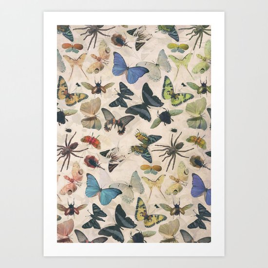 Insect Jungle Art Print