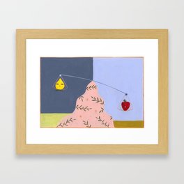 The Libra Mountain Pass Framed Art Print