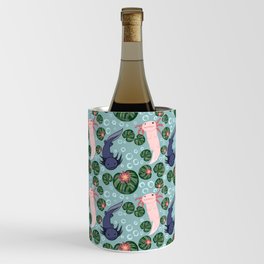 Axolotl Pattern Wine Chiller