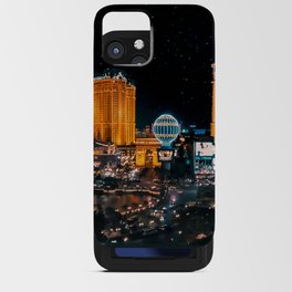 Las Vegas, Nevada, Lit Up iPhone Card Case