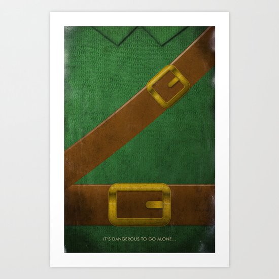 Video Game Poster: Adventurer Art Print