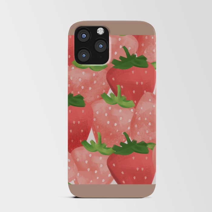 STRAWBERRY iPhone Card Case