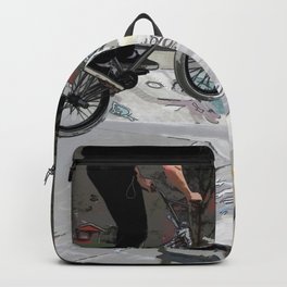 "Getting Air" - BMX Rider Backpack