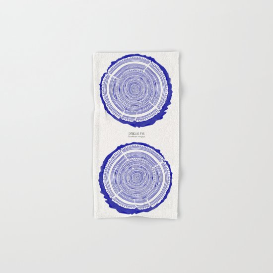 Douglas Fir – Navy Hand & Bath Towel